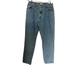 Levis 550 Relaxed Tapered Medium Wash Jeans Sz 12 M 90s Aesthetic Country Travel